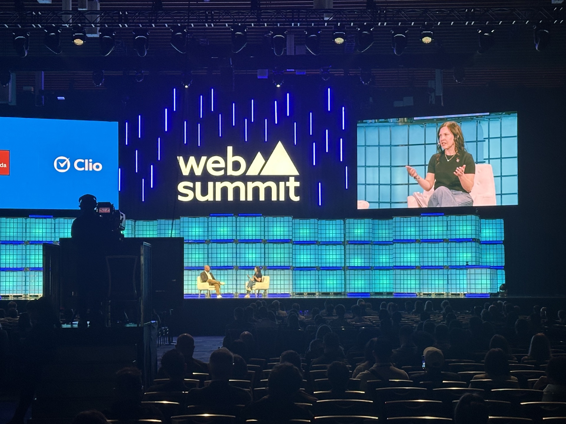 Centre Stage at Web Summit Vancouver 2026. The second edition drew about 20,000 attendees from more than 100 countries to the Convention Centre.